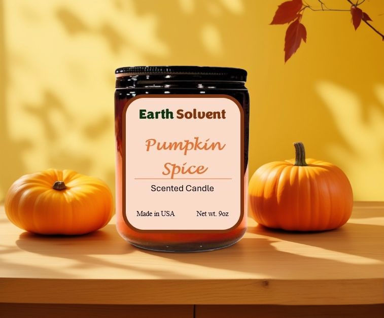 Thumbnail: Earth Solvent Pumpkin Spice scented candle
