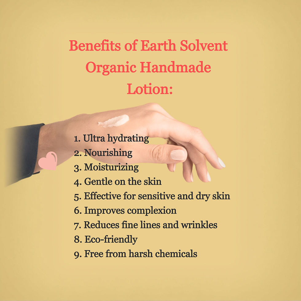 Thumbnail: Benefits of Earth Solvent Organic Body Lotion