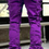 Thumbnail: Fringe Solid Color Denim Pants