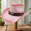 Thumbnail: Straw Cowgirl Belt Bucket Hat