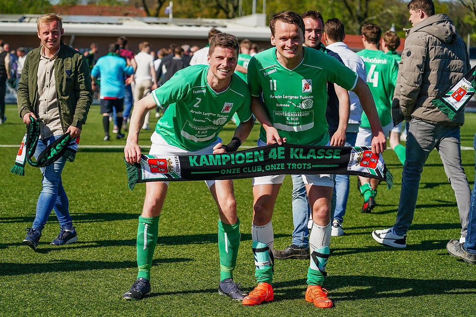 Evan Schimmel neemt afscheid van selectievoetbal bij Eemnes