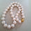 Thumbnail: Soft White Knotted Edison Pearl Necklace