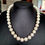 Thumbnail: Soft White Knotted Edison Pearl Necklace