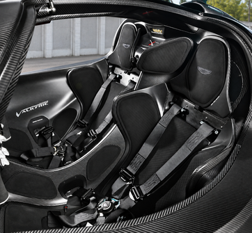 Aston Martin Valkyrie AMR Pro - Seats