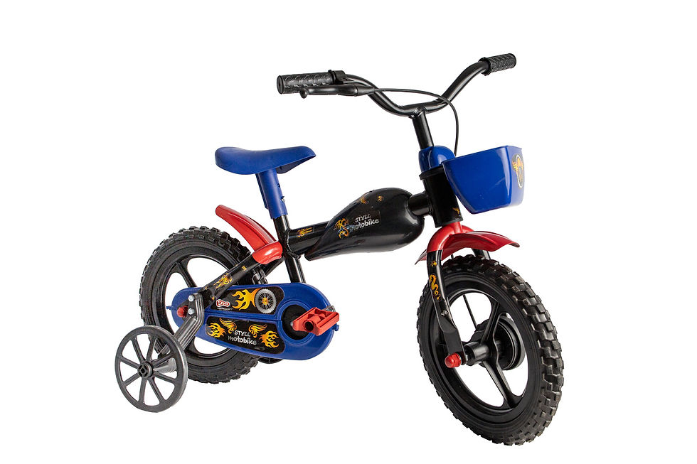 Miniatura: BICICLETA ARO 12 STYLL MOTO BIKE STYLL SKU: 1957