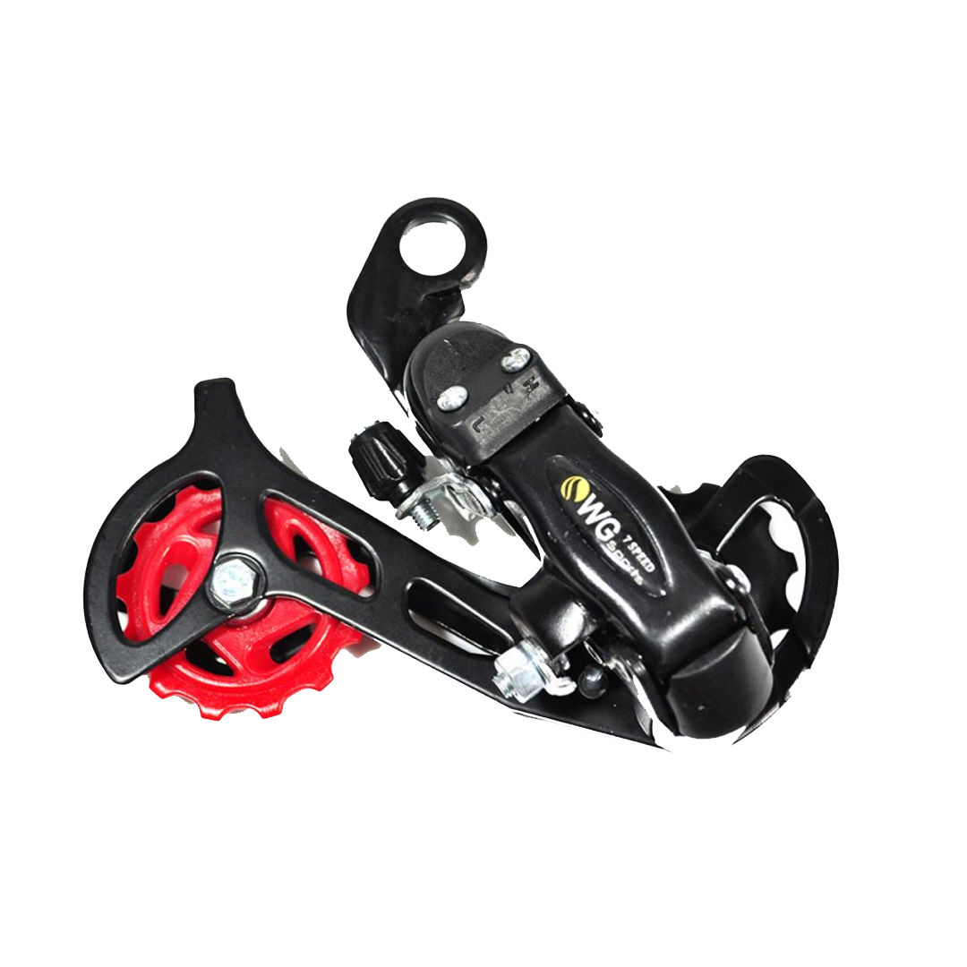 CÂMBIO TRAS. 7/8V INDEX S/GANCHEIRA MEGA RANGER WG PRETO SKU:1387