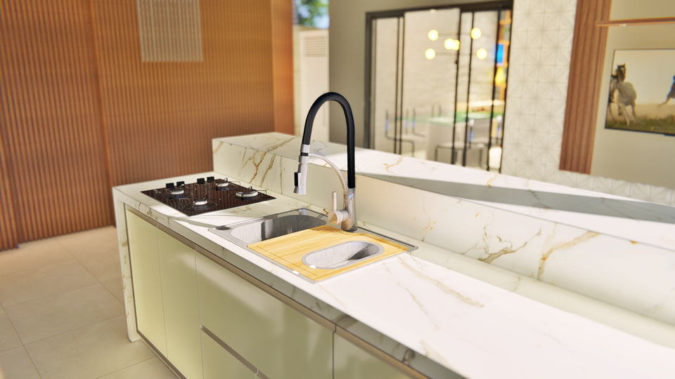 Casa de Alto Padrao - GINCO Cuiabá - Gourmet Integrado com lazer - arquiteto em cuiaba