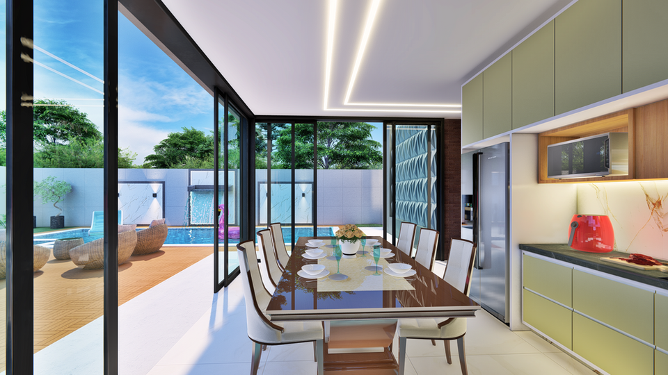 Casa de Alto Padrao - GINCO Novo Florais - Cuiabá arquiteto em cuiaba