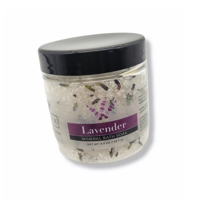 Lavender Bath Salt Front View