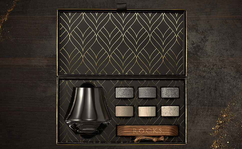 Thumbnail: Whisky Rocks - The Connoisseur's Set - Nosing Glass Edition