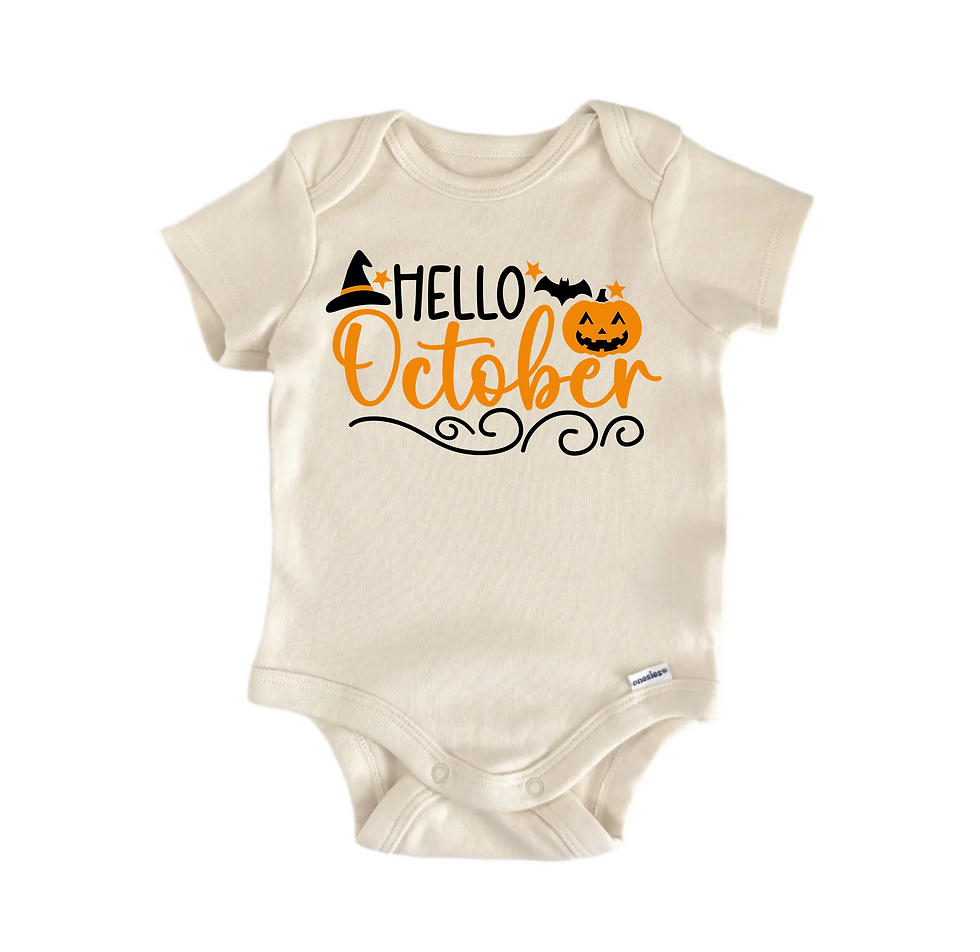 Baby Onesie Front View