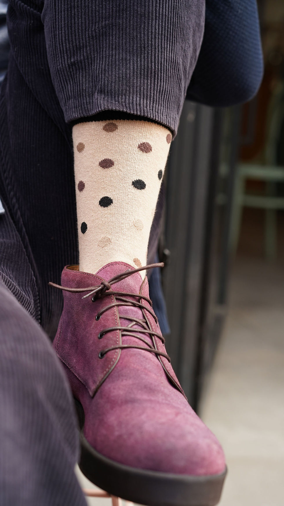 Thumbnail: Mixed Set Men's Socks Worn View