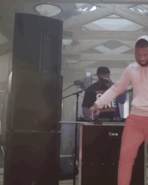 DAME D.O.L.L.A. Live from his home in Portland