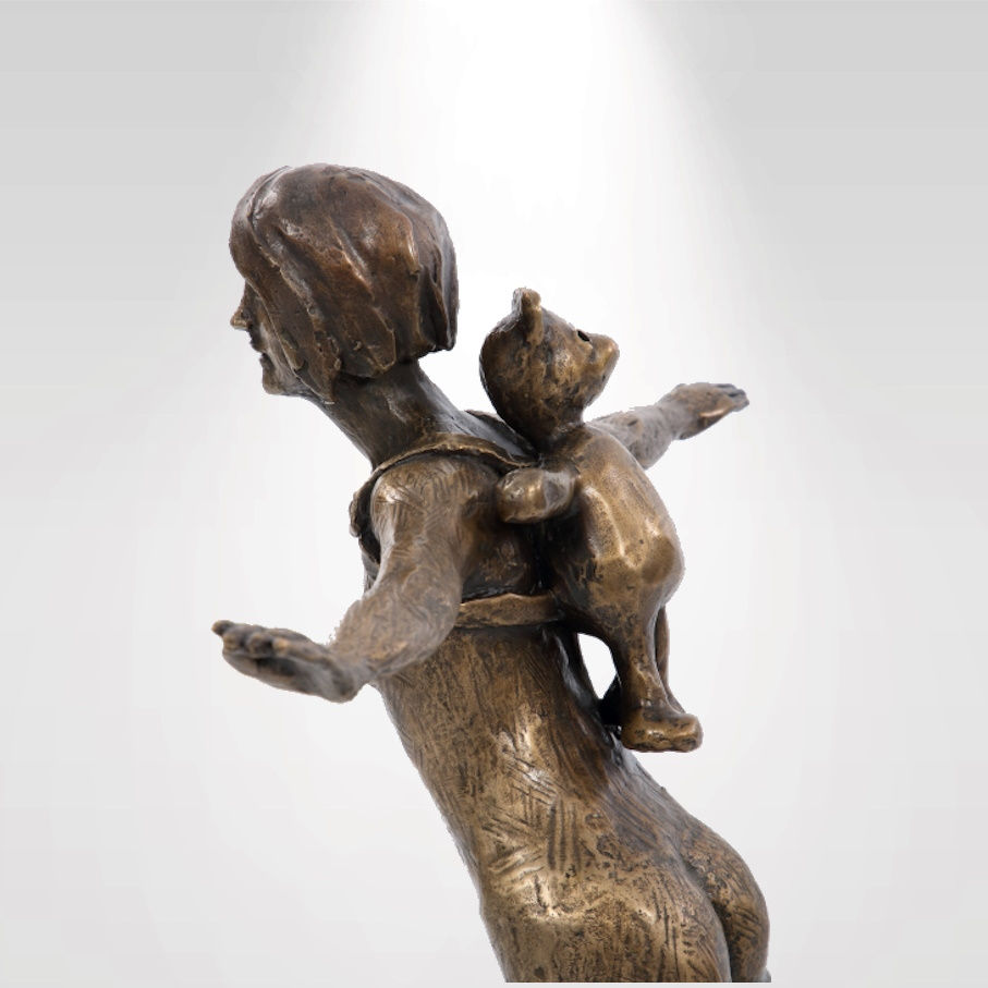 Thumbnail: THE HAND THAT HOLDS YOU 4   (60 x 20 x 37cm)