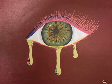 Psyche - Acrylic 16" by 20"