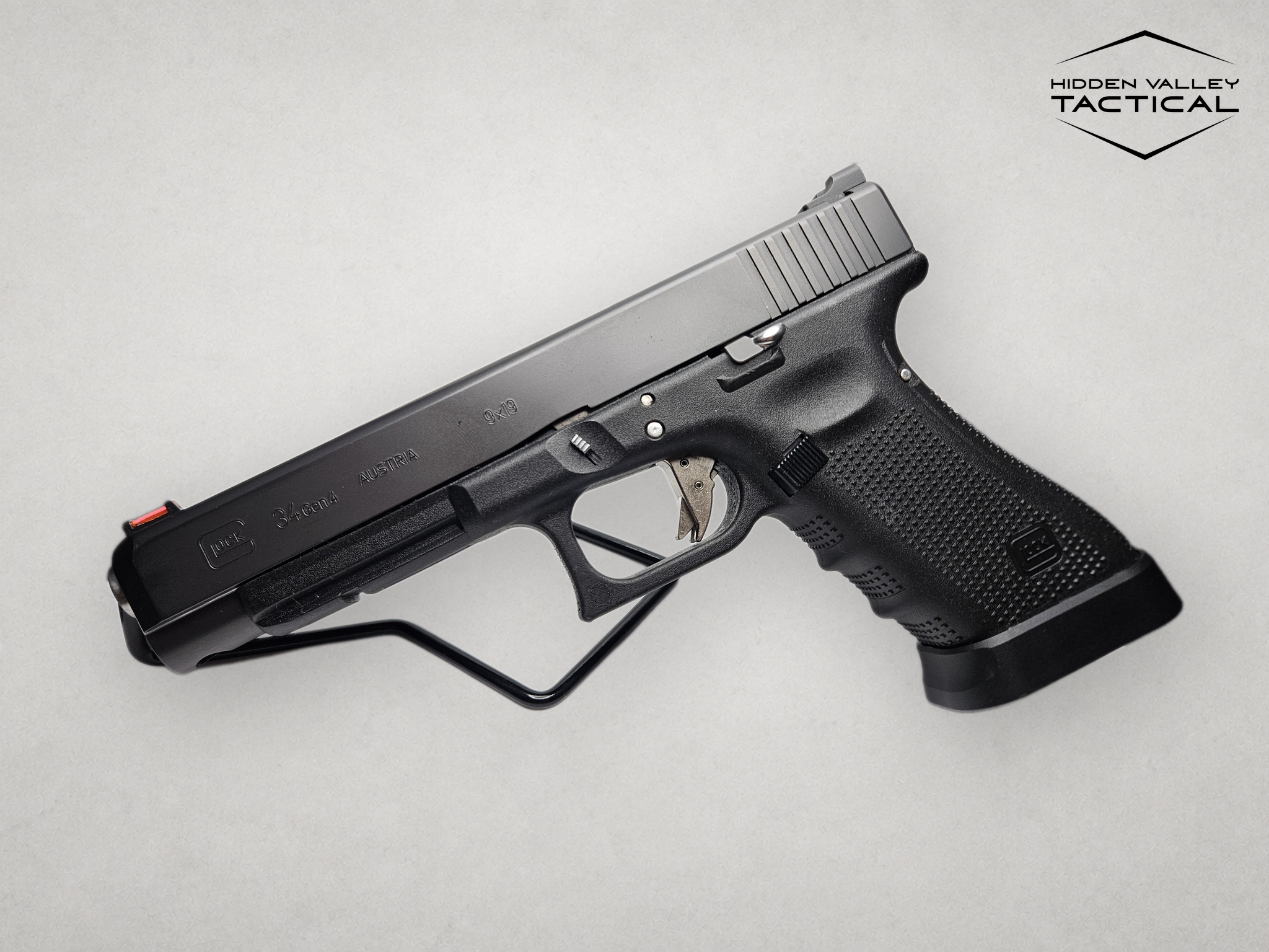 Glock 34 Gen 4 9mm Aftermarket Barrel & Trigger 3x 10-Round Magazines-img-1