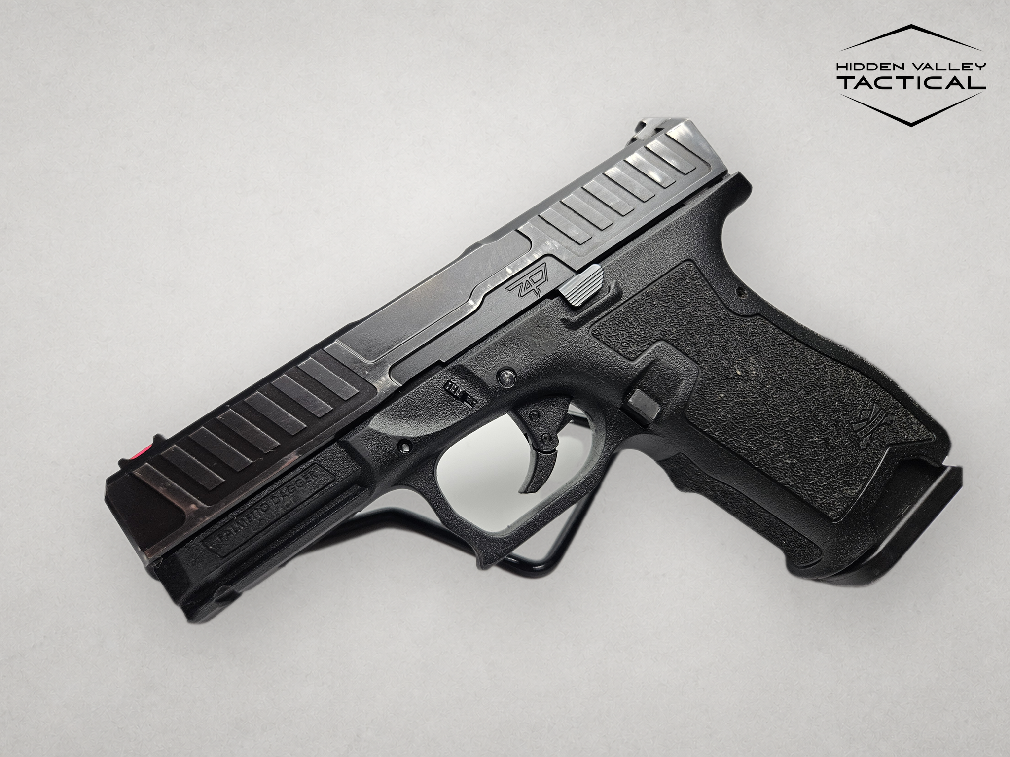 Palmetto State Armory PSA Dagger Compact PORTED 15rd 9mm Zaffiri Slide Gold-img-1