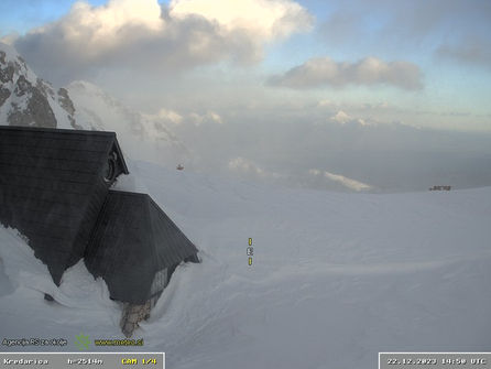Neve in Alpi Giulie in questo inizio inverno 2023-24