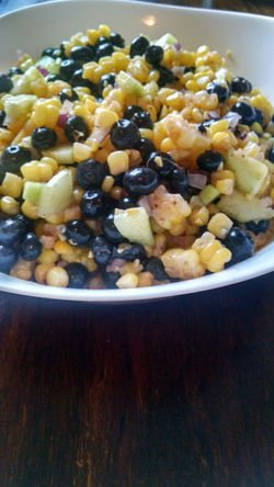 Corn & Blueberry Salad