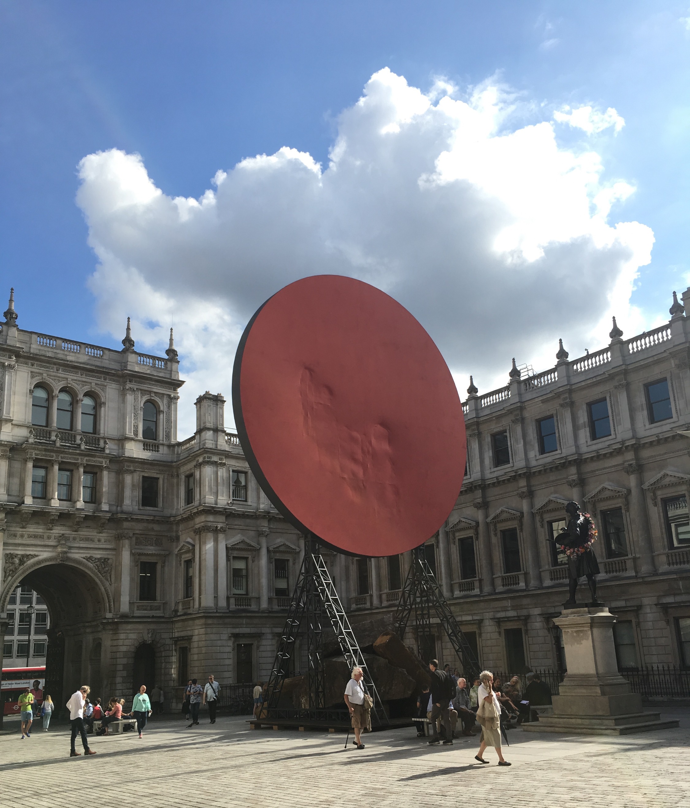 Entrance to RA Summer Exhibition