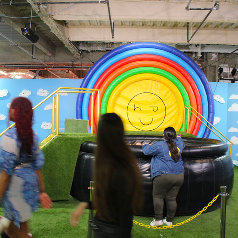 Happiness with a forced smile: A look at America's newest self indulgent exhibit