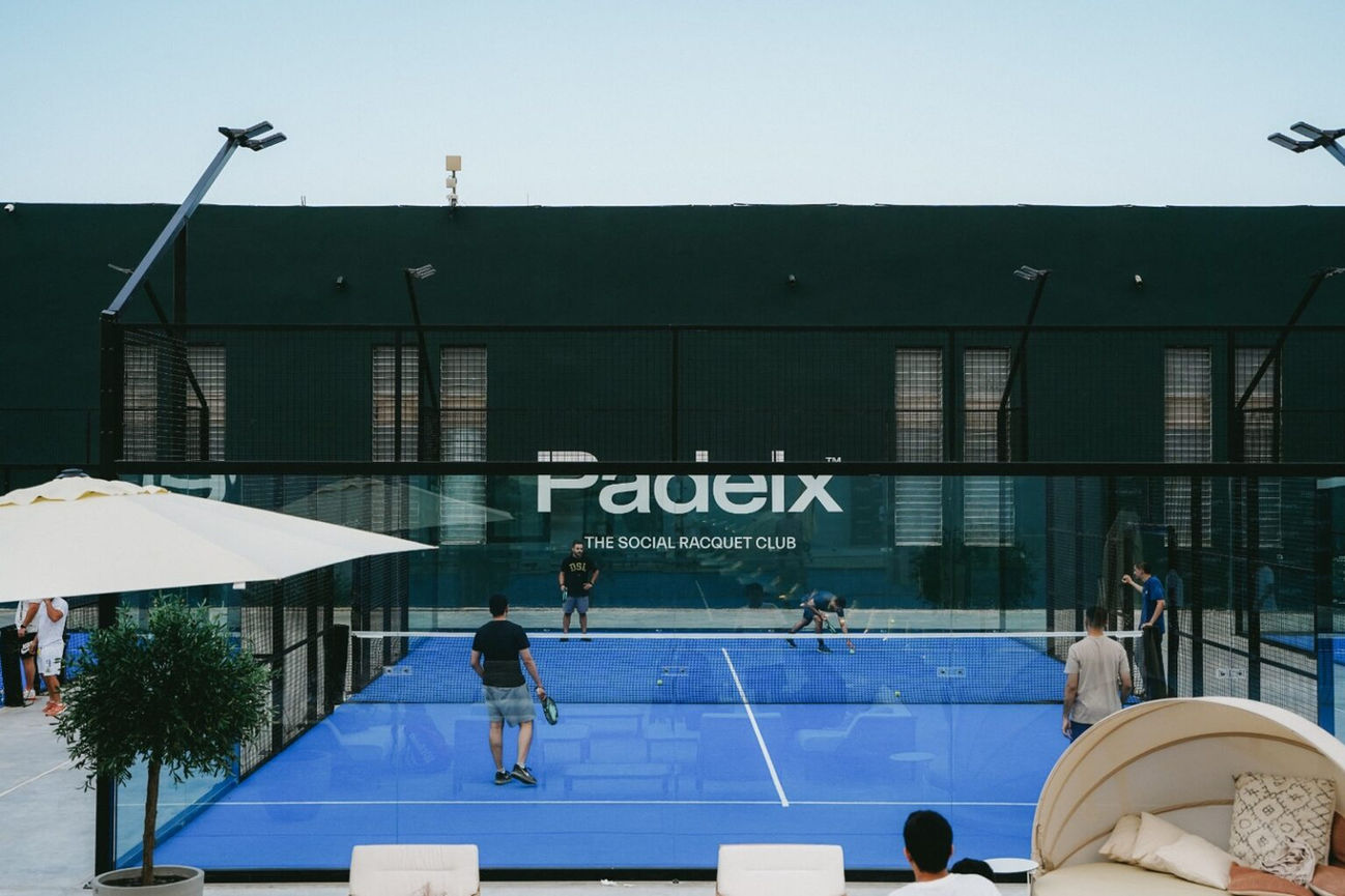 PADELX masterplan – design of over 100 premium padel courts across Saudi Arabia by Sibyl Studio.