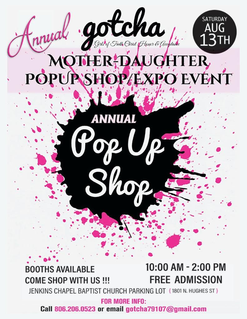 GOTCHA Girls Annual PopUp Shop (1)