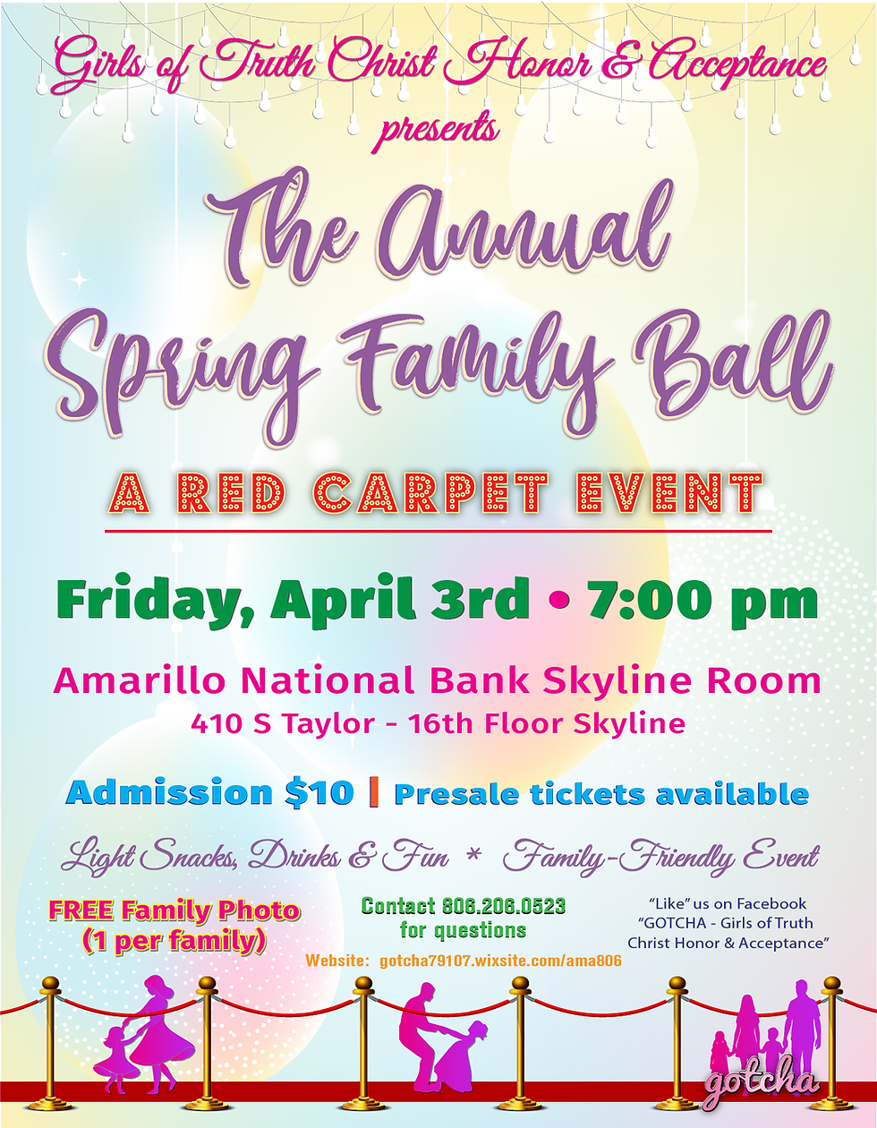 GOTCHA GIRLS ANNUAL FAMILY BALL
