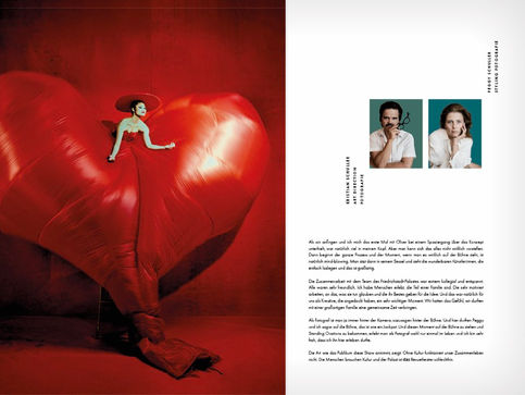 Portrait der Fotografen Kristian Schuller und Peggy Schuller im Rahmen des Fotobuches von ARISE.
