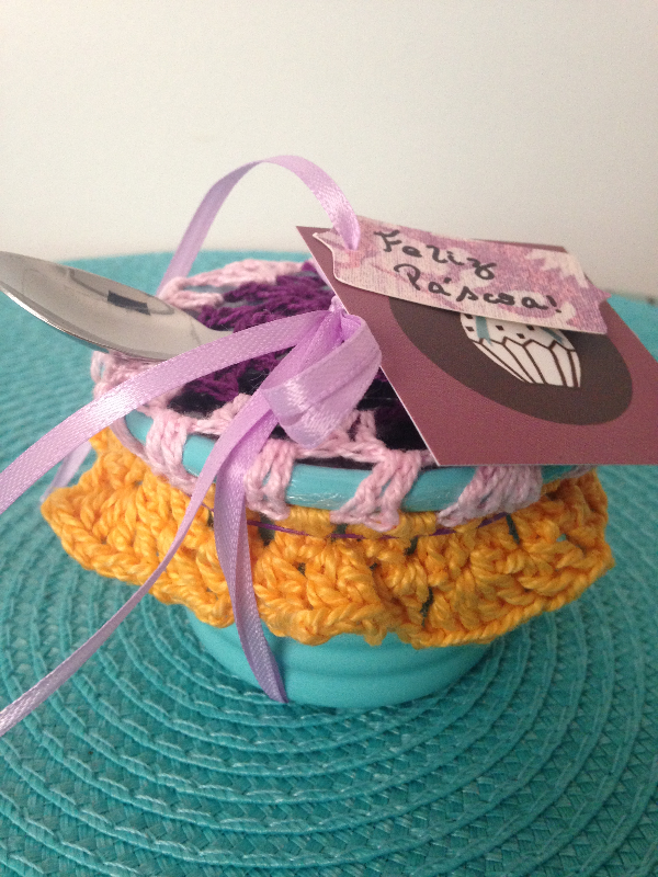 tampinha de crochet