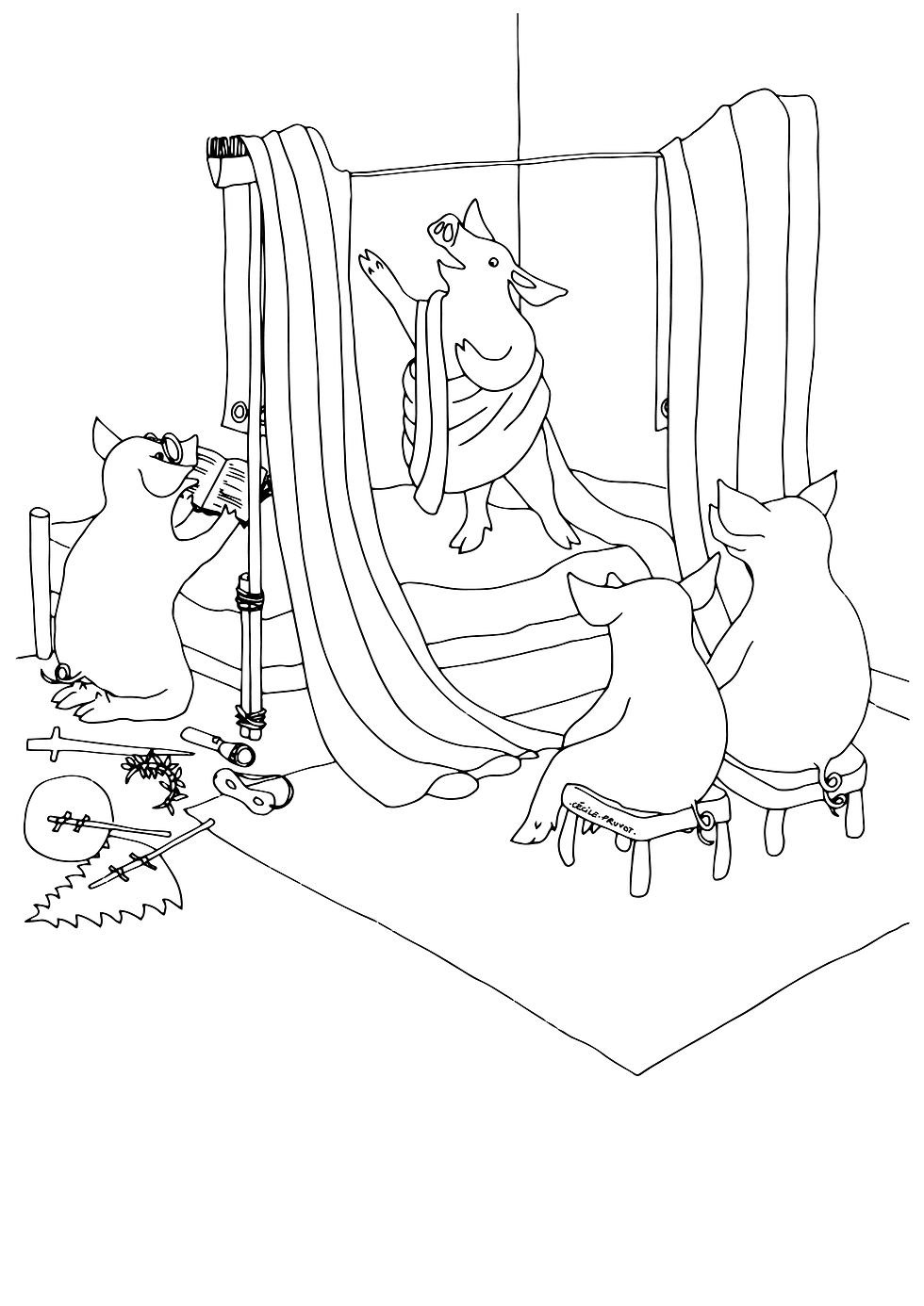 Miniature : Carnet de coloriage