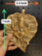 Thumbnail: Metal Leaf Ganesh Door Decor - Large