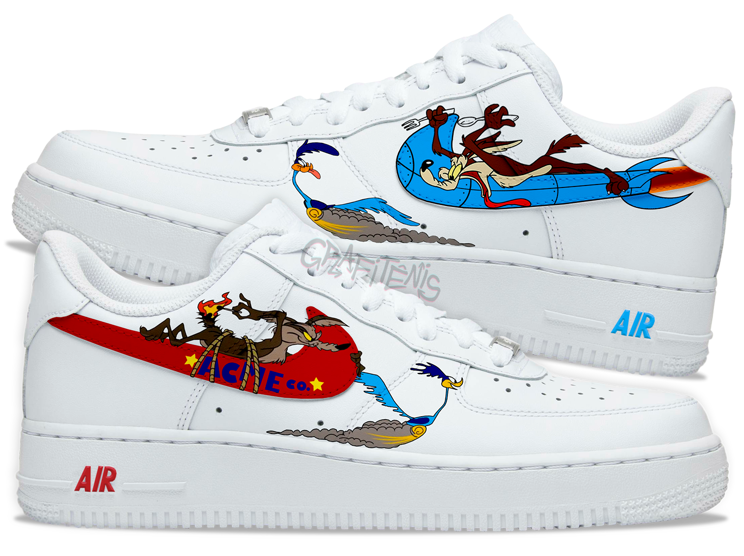 TÊNIS PAPALÉGUAS, TENIS COIOTE, TÊNIS WANER BROS.