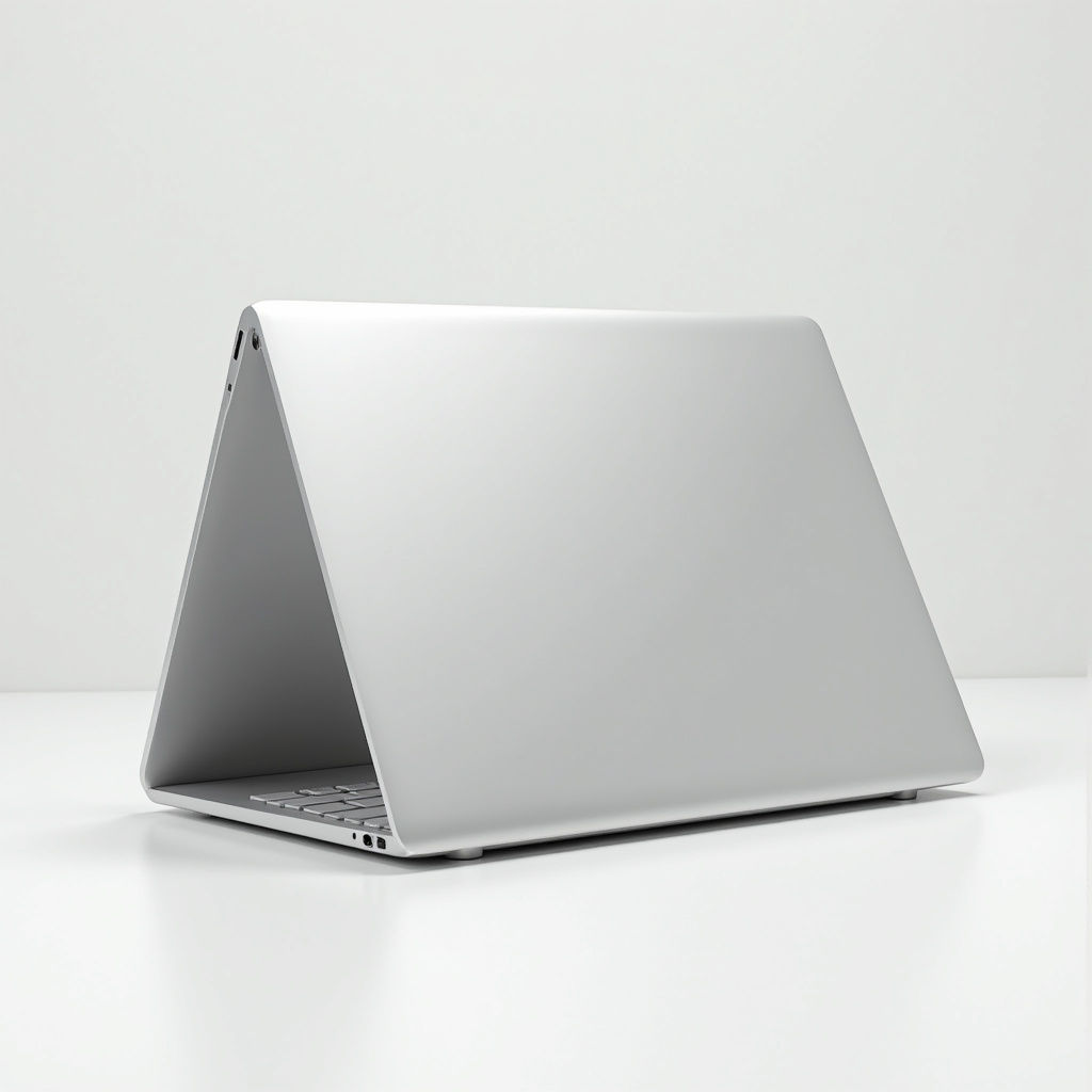Aluminum Silver Laptop