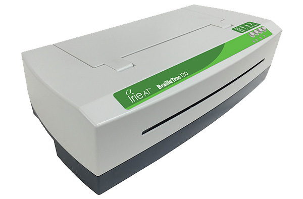 Thumbnail: IRIE BrailleTrac 120 w/Power-Dot Braille