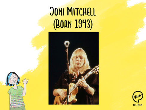 The Why Music Podcast Ep.6 - Joni Mitchell