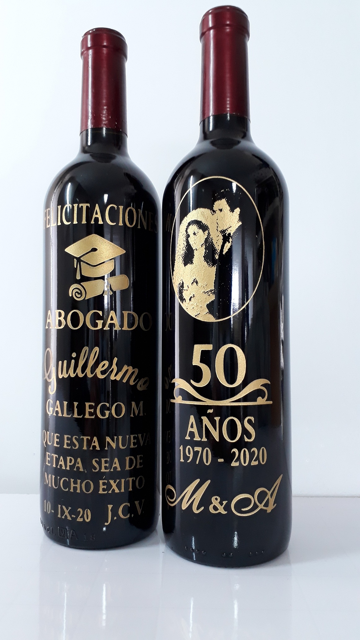Botellas Grabadas