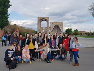 European youngsters were the witnesses of the “ Velvet Revolution“ in Armenia