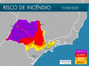 SP tem alerta para fortes rajadas de vento