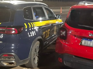 Jeep furtado em São Paulo é recuperado pela PRF na região