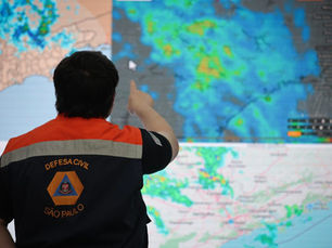 Fernandópolis tem alerta para risco de tempestade e ventania