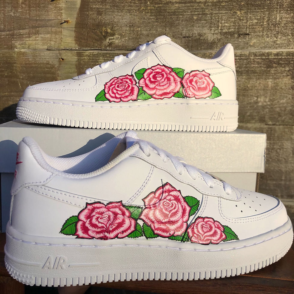 Thumbnail: Pink Rosez ~ Custom Air Force 1