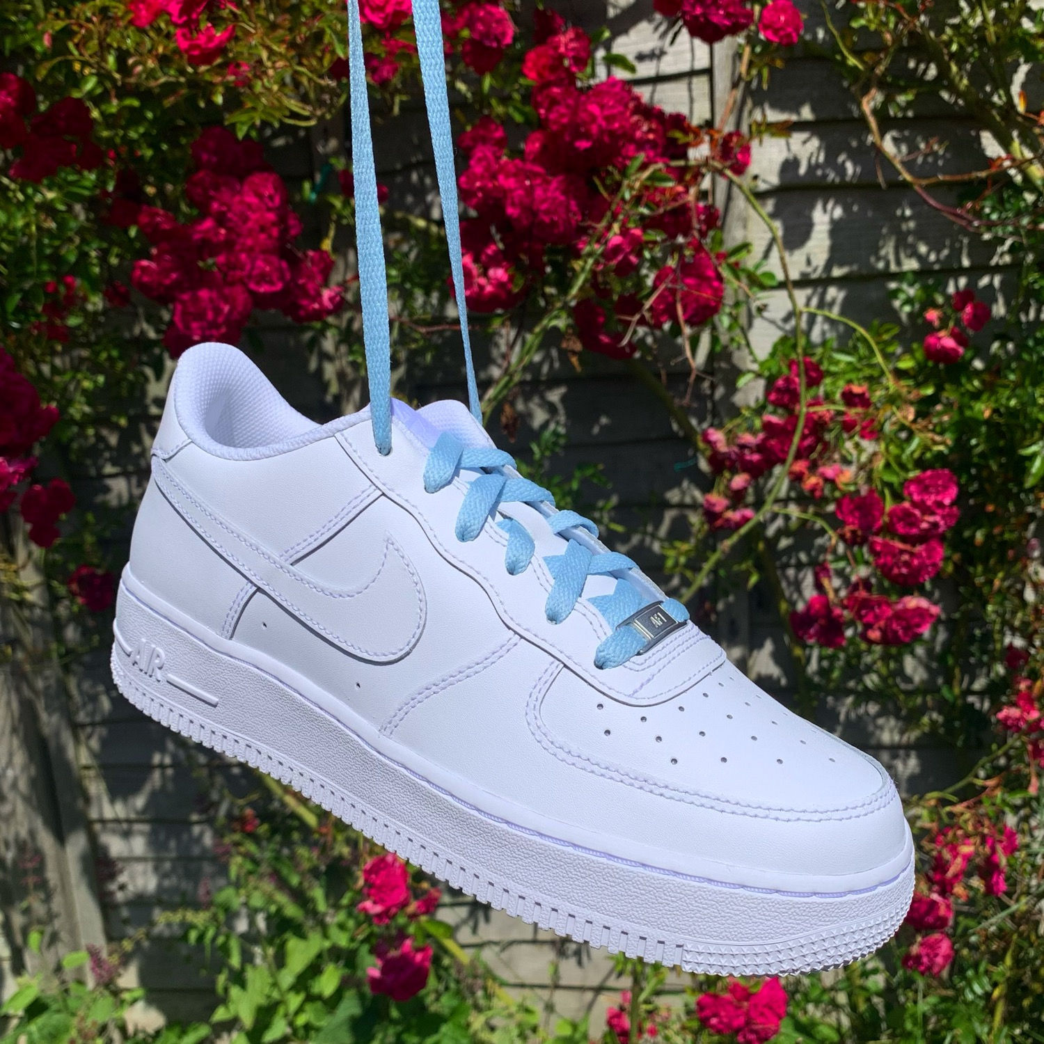 Coloured Shoe Laces ~ Baby Blue