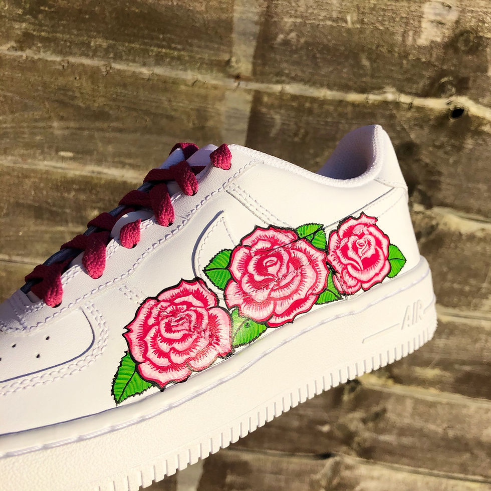 Thumbnail: Pink Rosez ~ Custom Air Force 1