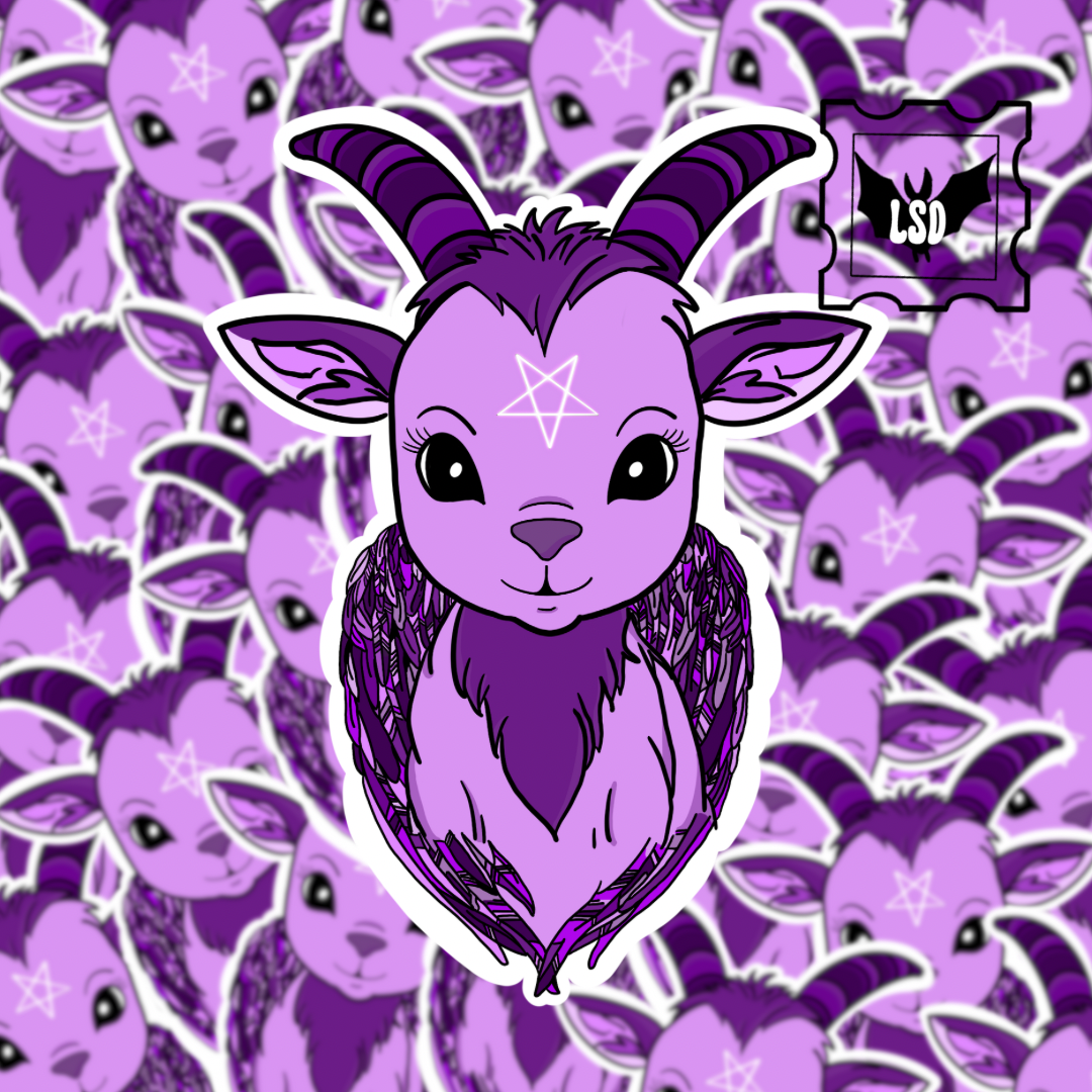 Pastel Goth Baphomet 
