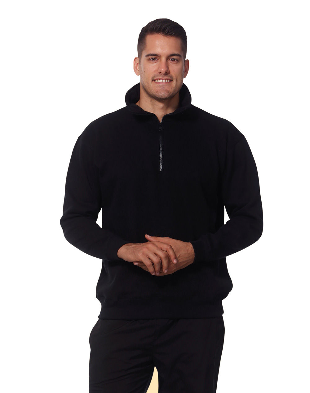 1/2 Zip Fleece Sweat Top
