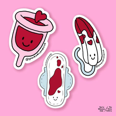Why are donations often in the form of sanitary pads?