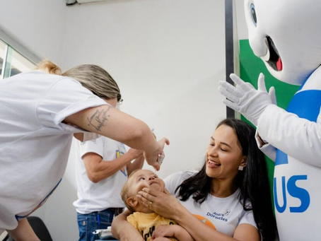 Goiânia inicia troca da ‘gotinha’ contra poliomielite por vacina injetável
