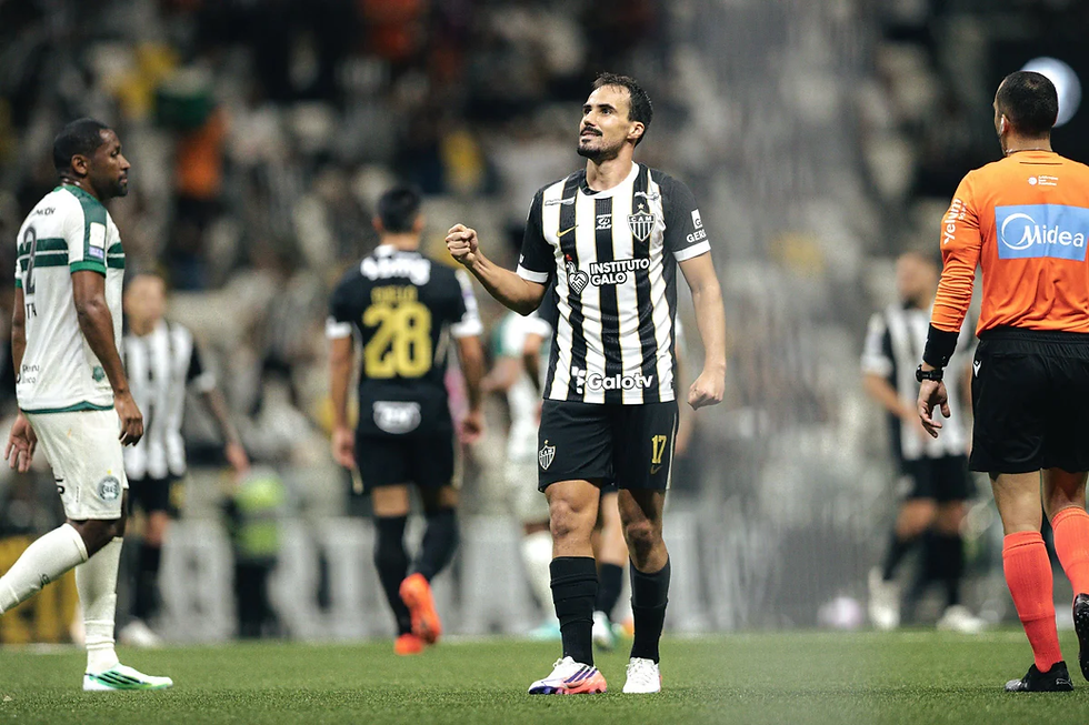 Atlético-MG vence Coritiba e chega ao sexto jogo de invencibilidade