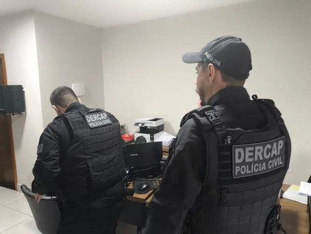 PC cumpre mandados contra grupo suspeito de furtar computadores da Secretaria de Economia para revender